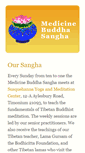 Mobile Screenshot of medicinebuddhasangha.org